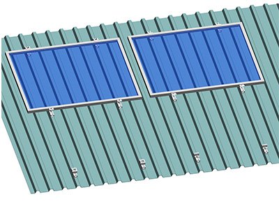 sistemi di montaggio solare a tetto spiovente