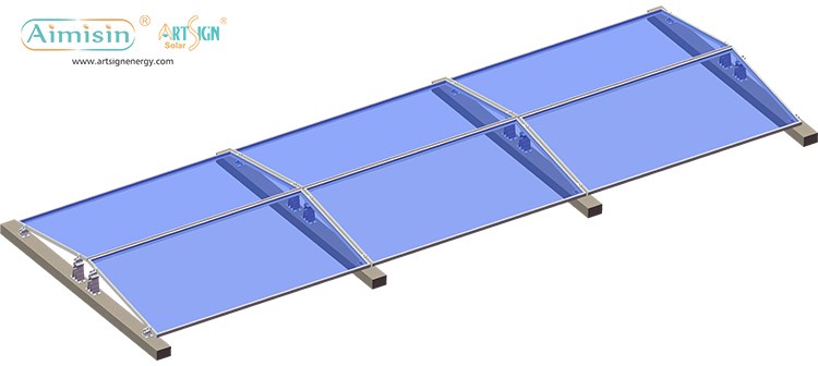sistema di scaffalatura solare