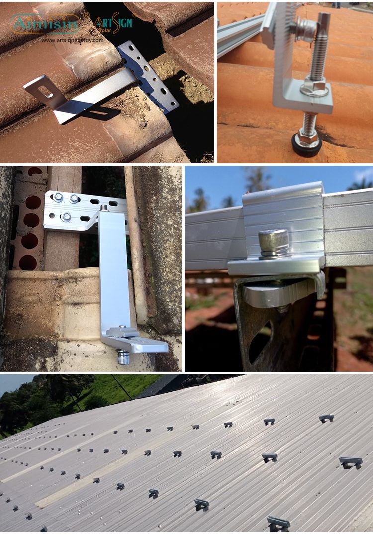 supporti per pannelli solari sul tetto