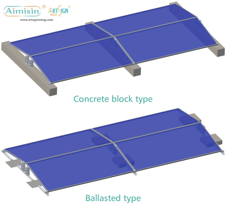 struttura solare in alluminio