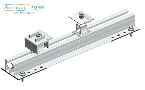 Mini-rotaia solare