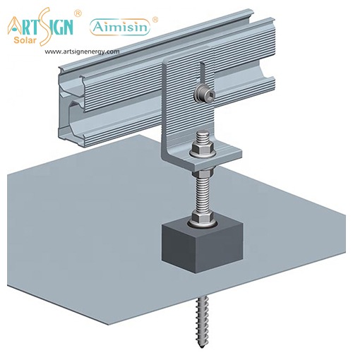 shingle roof solar hook