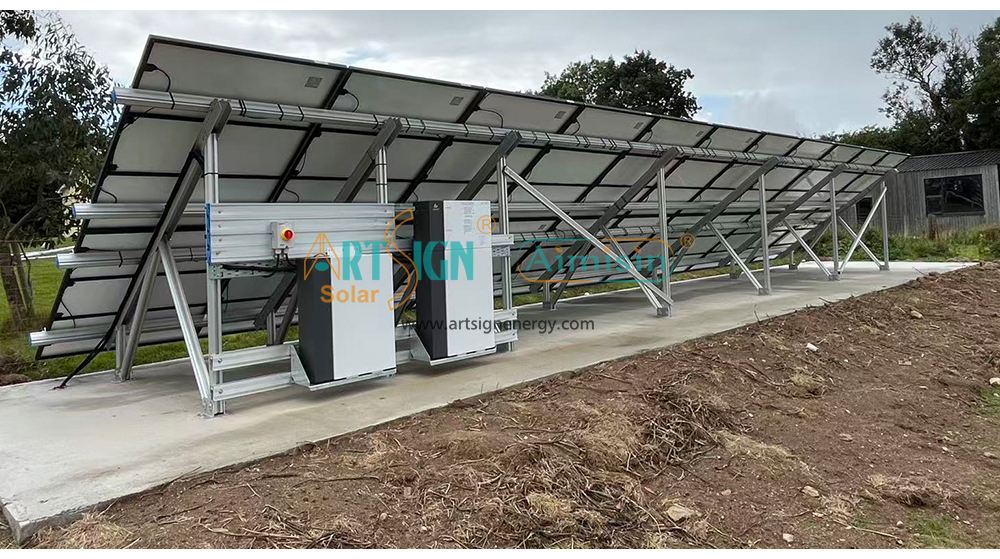 ART SIGN L-sharped L foot aluminum roof solar mounting systems