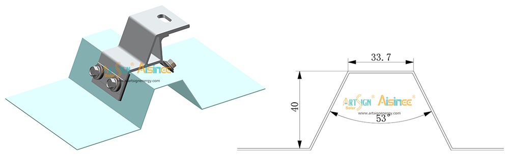 ART SIGN solar pv brackets AS-ARH-27