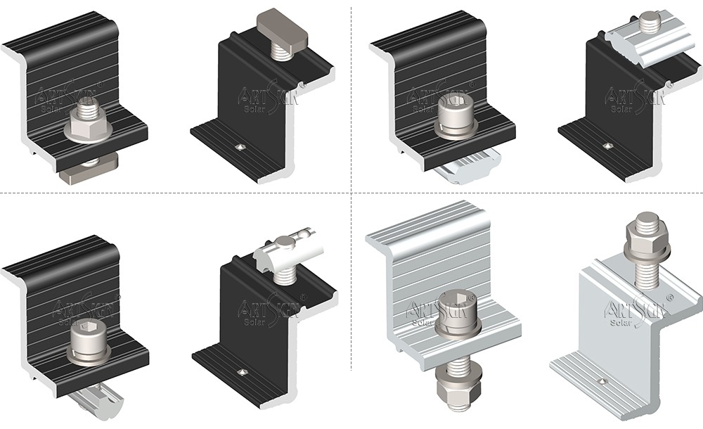 ART SIGN solar end clamp AS-EC-G