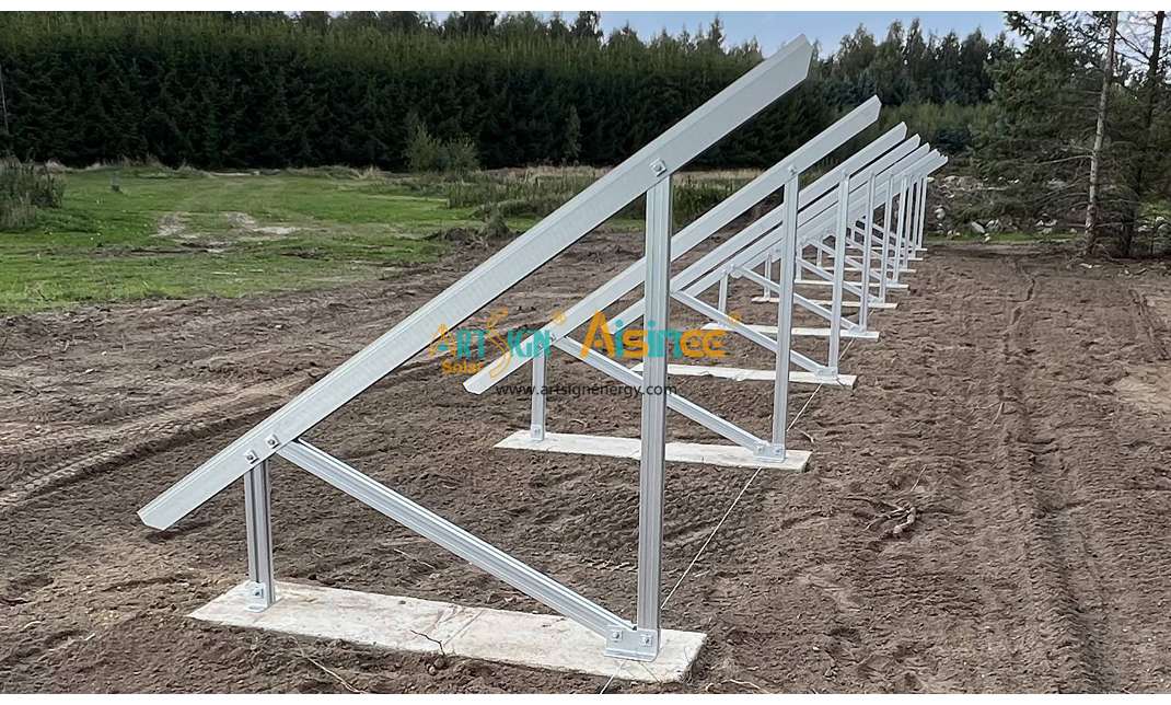 Flat Roof Triangle Kit Solar Mounting