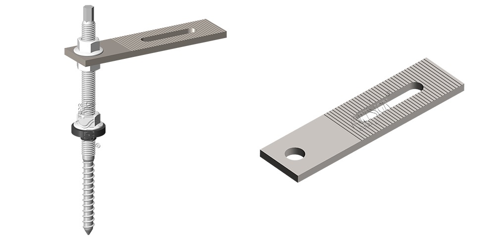 Solar mounting tile roof hook