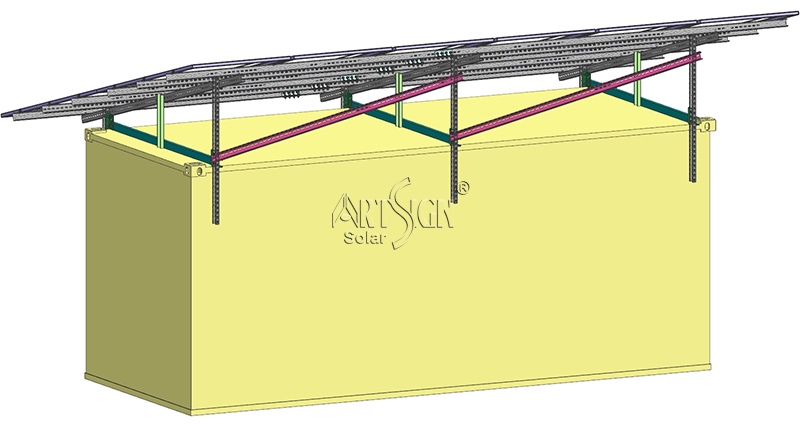 Container Solar mounting System
