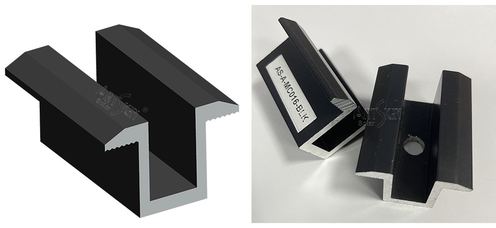 solar mounting inter clamp
