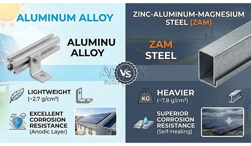aluminum-vs-zam-solar-racking-materials-comparison
