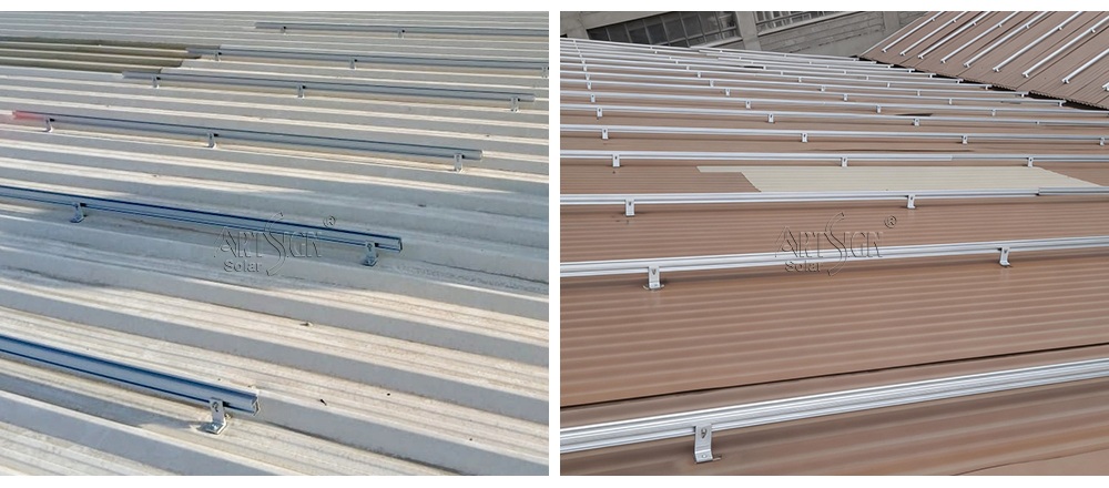 tin roof solar L bracket case study