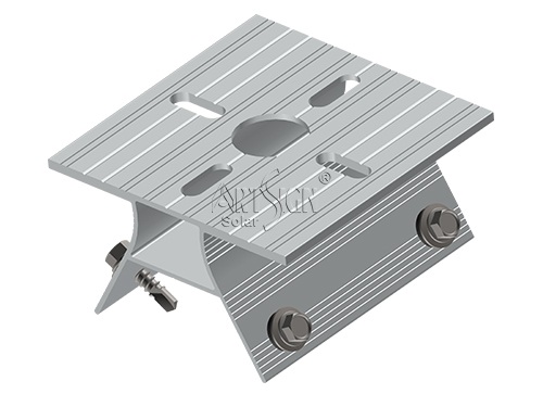 Non penetrating solar roof mount Non penetrating solar roof mount