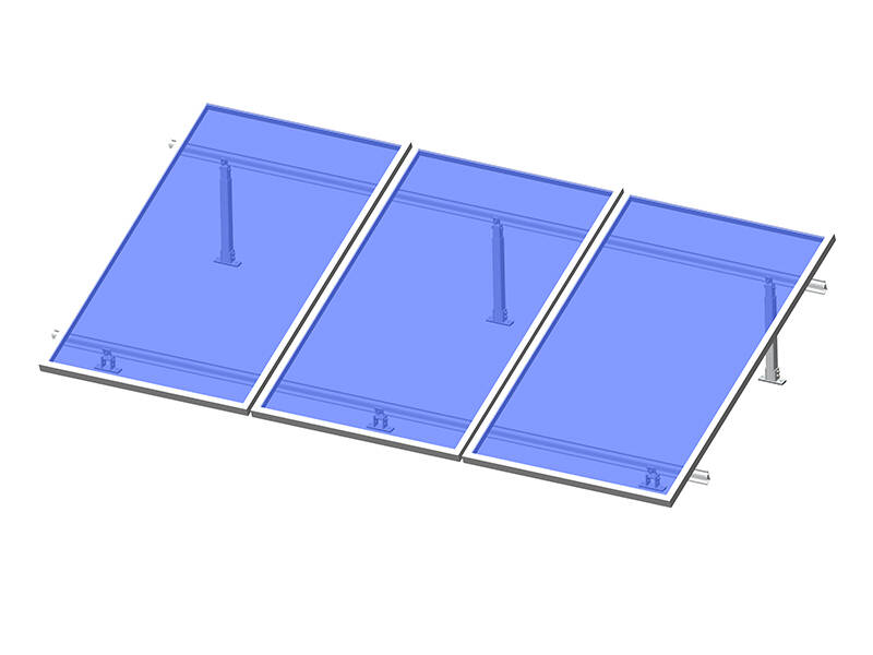 Pannello solare sul tetto piatto sistema di montaggio regolabile in inclinazione kit 