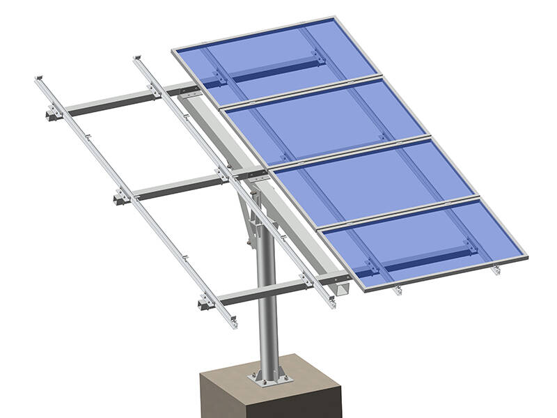 Terra del pannello solare per il montaggio su palo di racking 