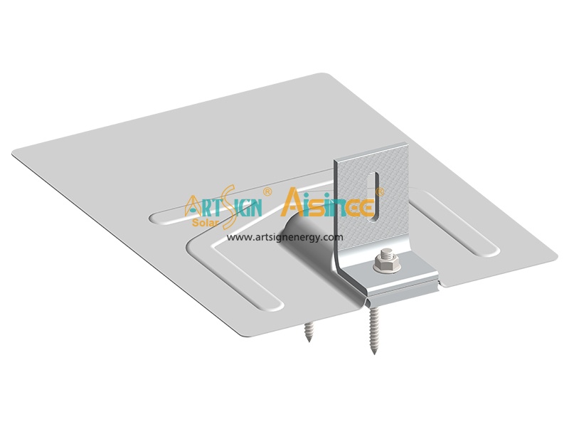 Staffa a L in alluminio appena lanciata per il sistema di montaggio solare sul tetto | Artsign
