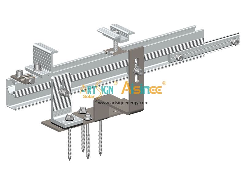 Profilo in alluminio solare binario XR 02#