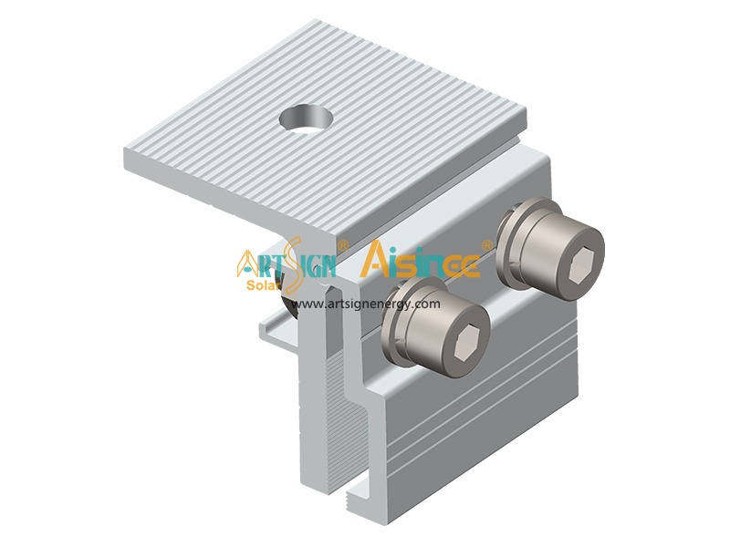 Morsetto per tetto in alluminio con giunto verticale AS-ARH-31 | ART SIGN