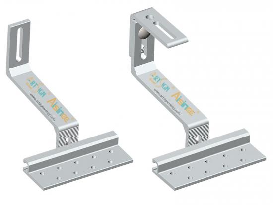 Solar mounting bracket roof hook
