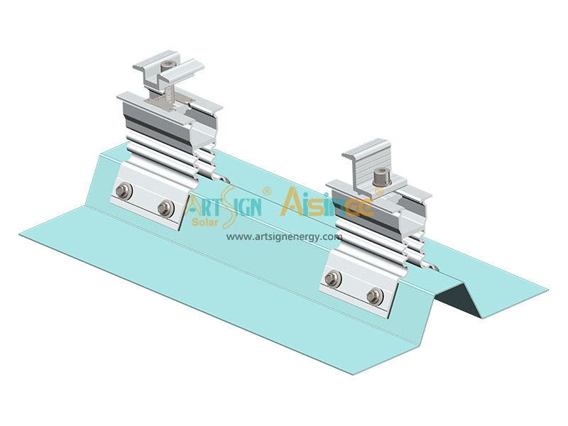 Sistema di montaggio per tetto solare con staffa penetrante per tetto 28# |ART SIGN