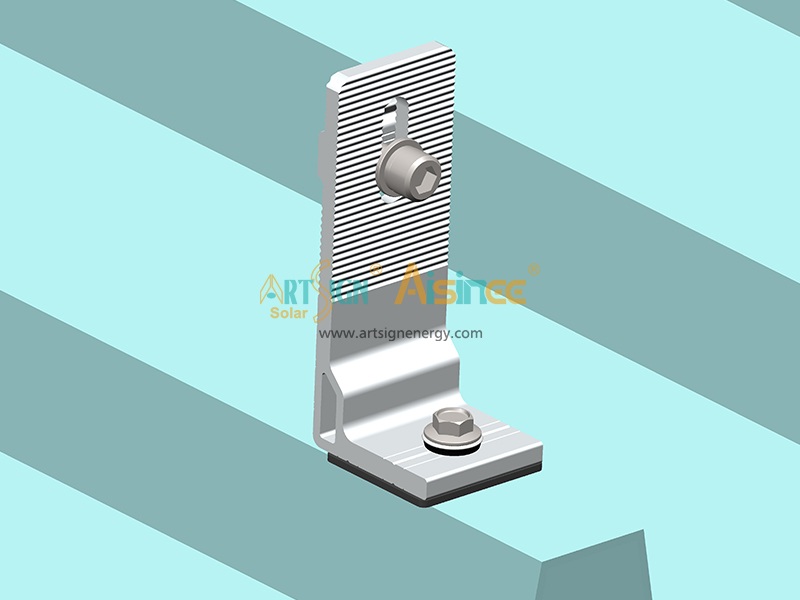 Kit di montaggio su tetto per pannelli solari, gancio strutturale 105#