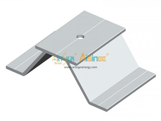 orrugated metal roof solar mounting components