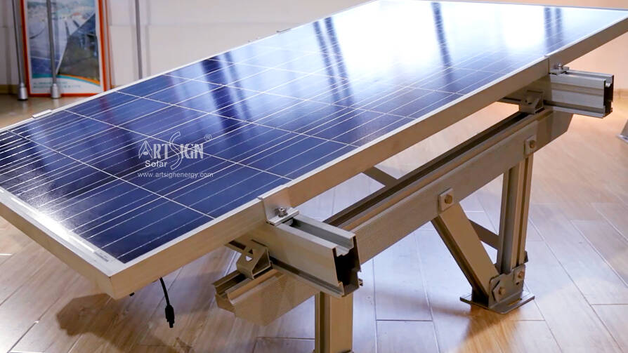 arte SIGN ™ guida all'installazione del sistema montato a terra dei pannelli solari