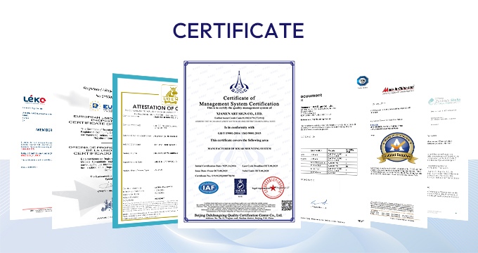 Espande la portata globale con sistemi di montaggio solare avanzati per un futuro sostenibile | Art Sign