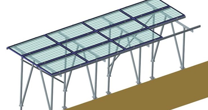 artsign nuovo design della struttura solare

