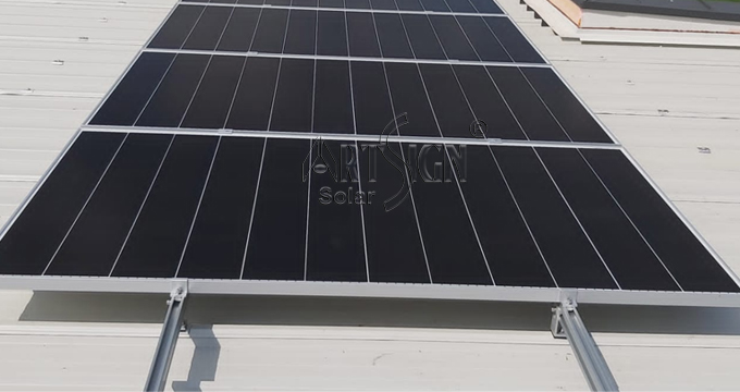 Gancio universale per pannelli solari da tetto in tegole con binario in alluminio | Sistema di montaggio fotovoltaico | Insegna artistica