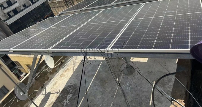 Staffa per binario corto per tetto in metallo solare per montaggio su pannello fotovoltaico | INSEGNA ARTISTICA